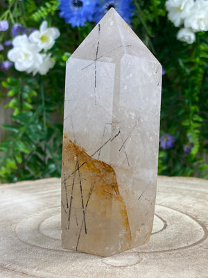 Tourmalinated Quartz Tower