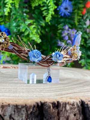 Tanzanite And Sapphire Circlet