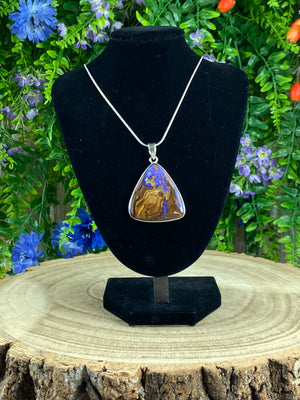 Australian Boulder Opal Pendant