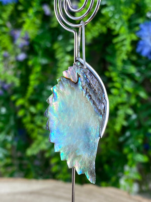 Abalone Shell Angel Wing Earrings