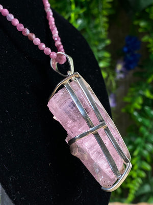 Pink Tourmaline Necklace