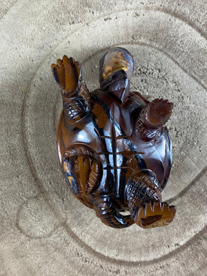Boulder Opal Tortoise Carving