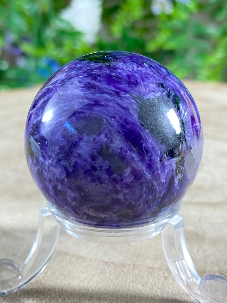 Charoite Sphere