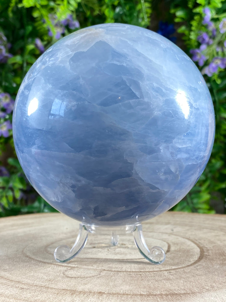 Blue Calcite Sphere