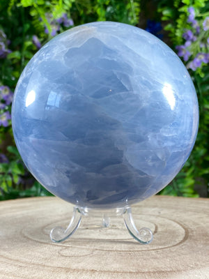 Blue Calcite Sphere