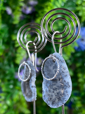 Merlinite Earrings