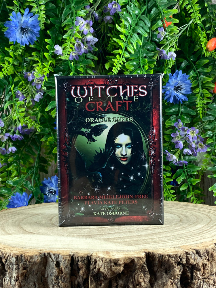 Witches Of The Craft Oracle Cards by Barbara Meiklejohn-Free & Flavia Kate Peters