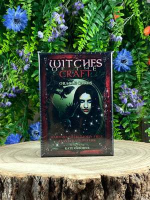 Witches Of The Craft Oracle Cards by Barbara Meiklejohn-Free & Flavia Kate Peters