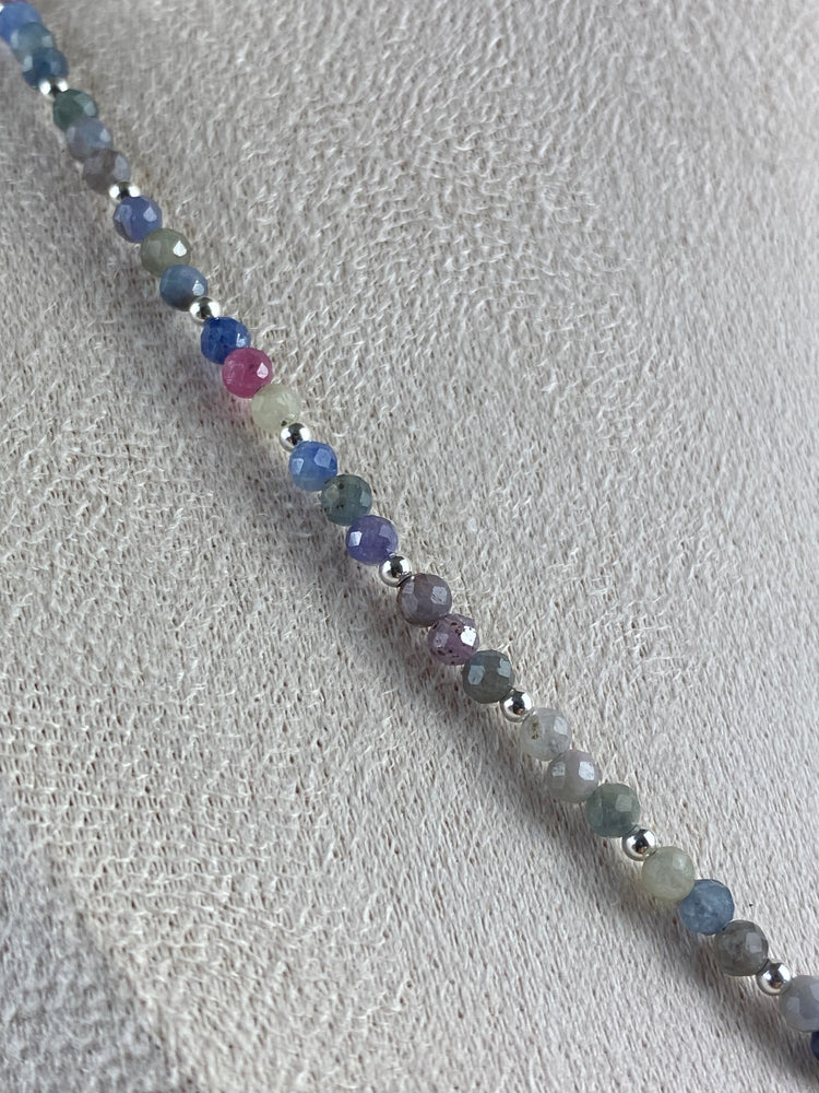 Sapphire And Ruby Necklace