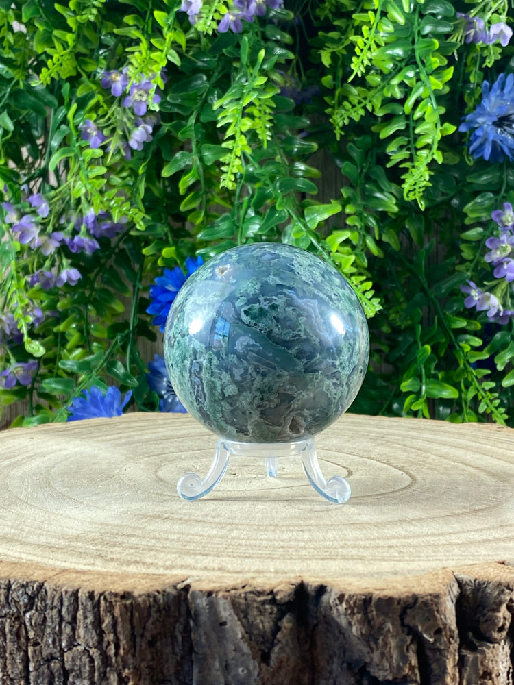 Moss Agate Sphere