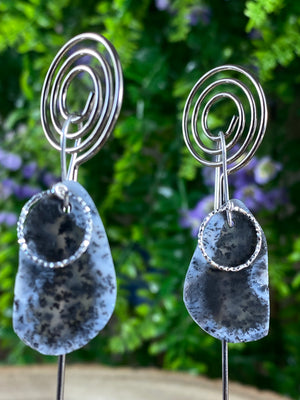 Merlinite Earrings