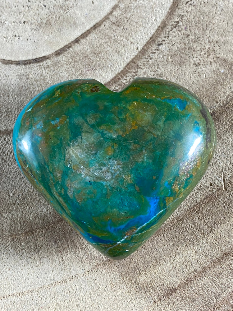 Blue Opal Heart