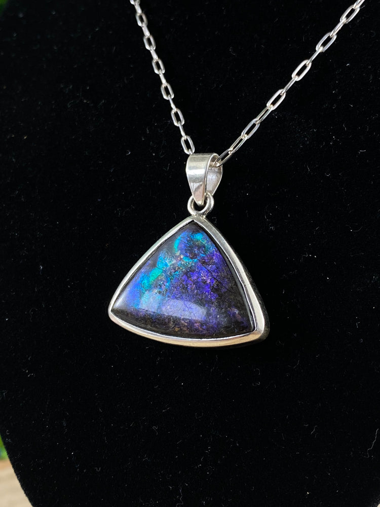 Black Opal Pendant