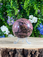 Rhodonite Sphere