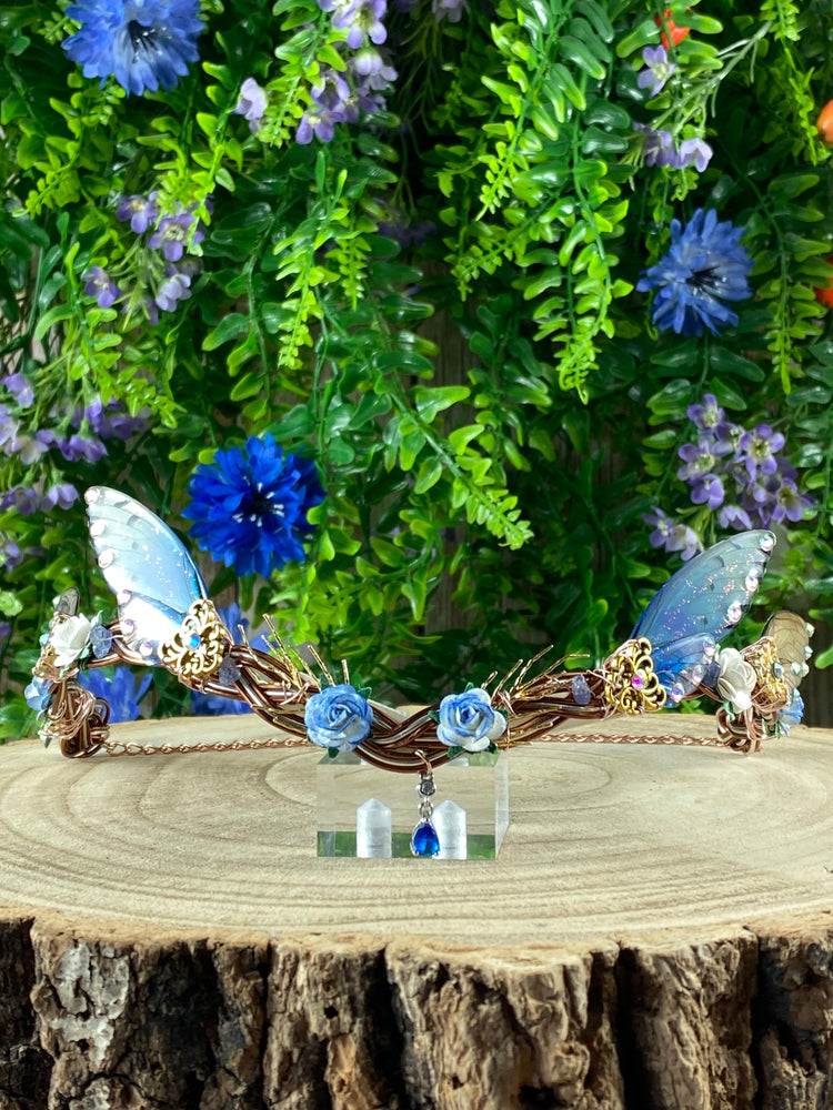 Tanzanite And Sapphire Circlet