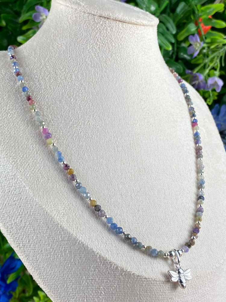 Sapphire And Ruby Necklace