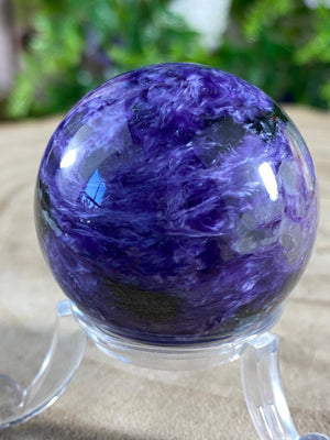 Charoite Sphere