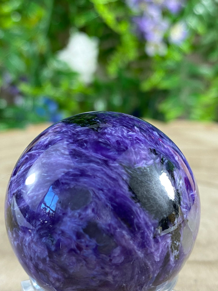 Charoite Sphere