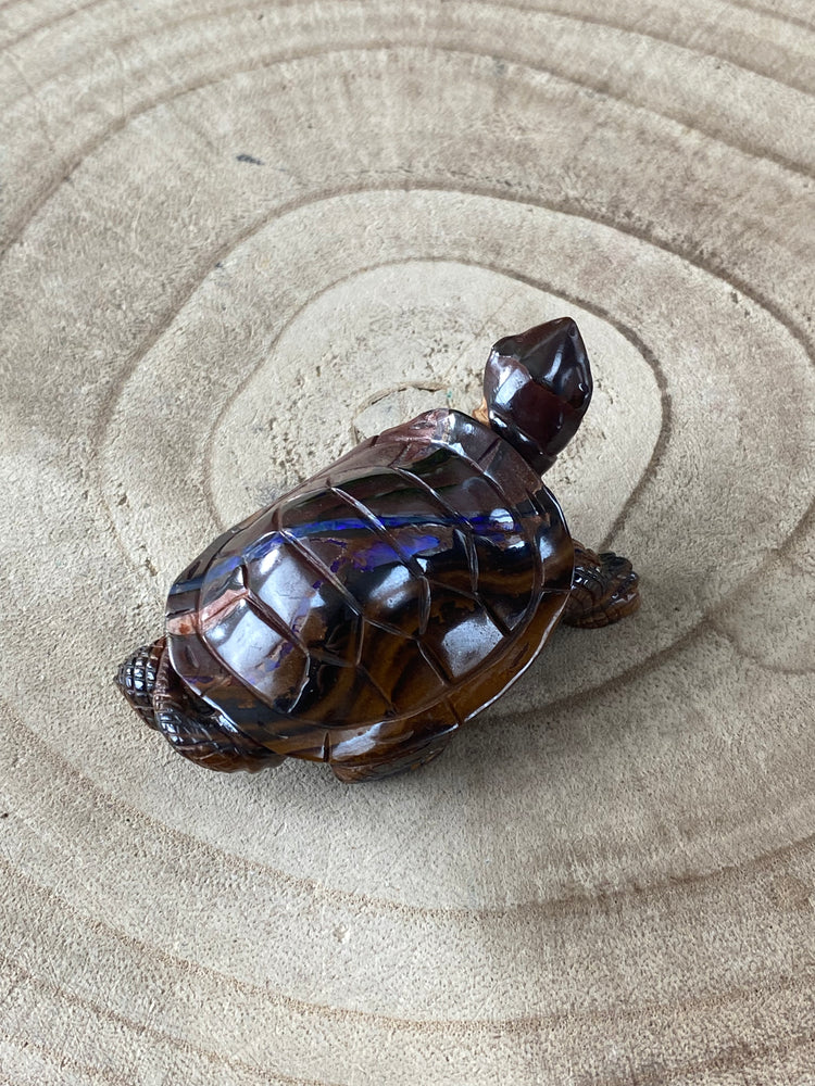 Opal Tortoise Carving