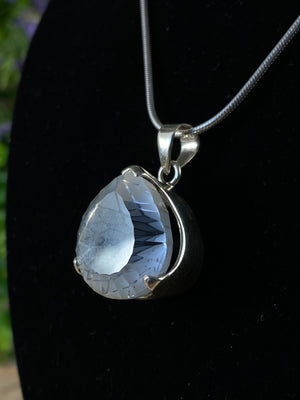 Faceted Quartz Pendant