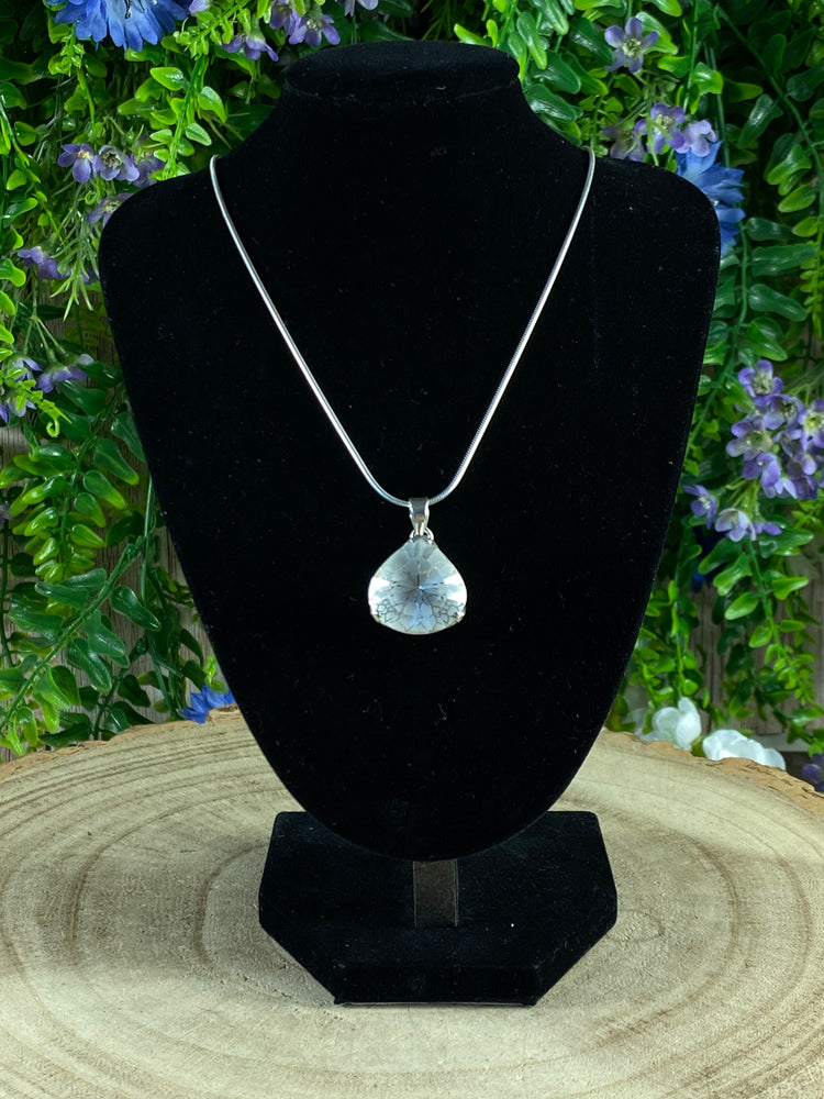 Faceted Quartz Pendant