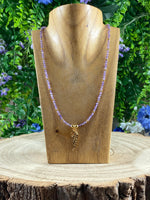 Amethyst Angel Necklace