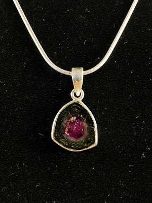 Watermelon Tourmaline Pendant