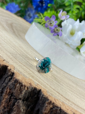 Dioptase Ring