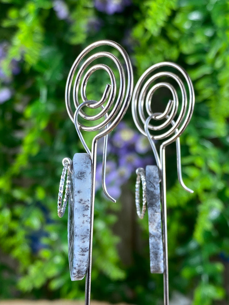 Merlinite Earrings