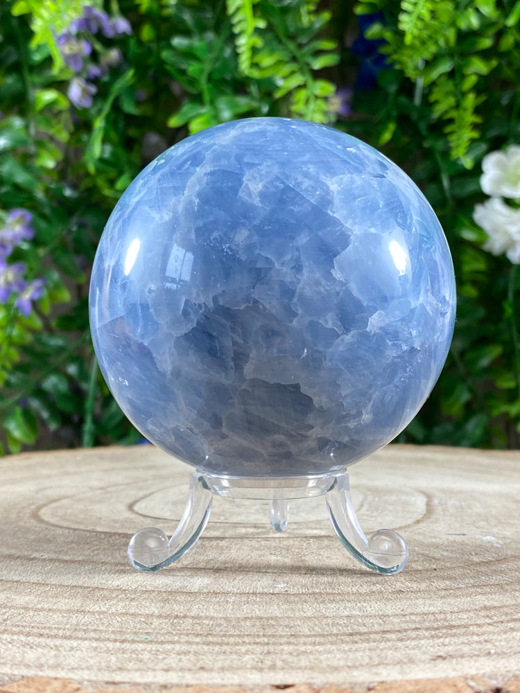 Blue Calcite Sphere