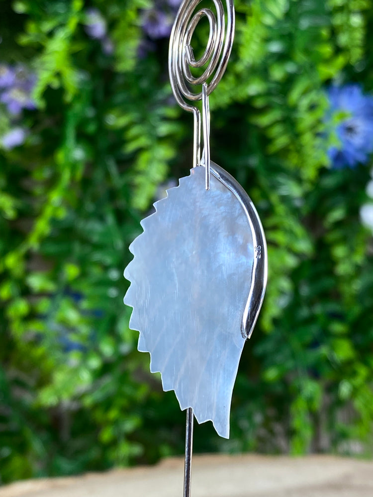 Mother Of Pearl Angel Wing Earrings