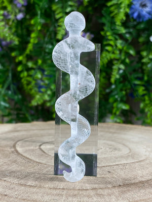 Clear Quartz Serpent