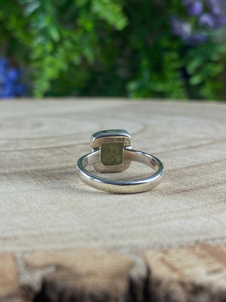 Moldavite Ring