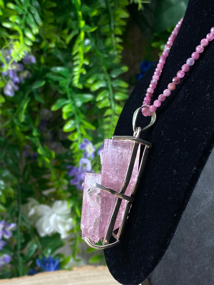 Pink Tourmaline Necklace