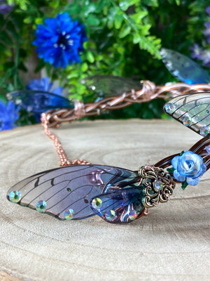 Tanzanite And Sapphire Circlet