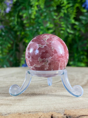 Rhodochrosite Sphere