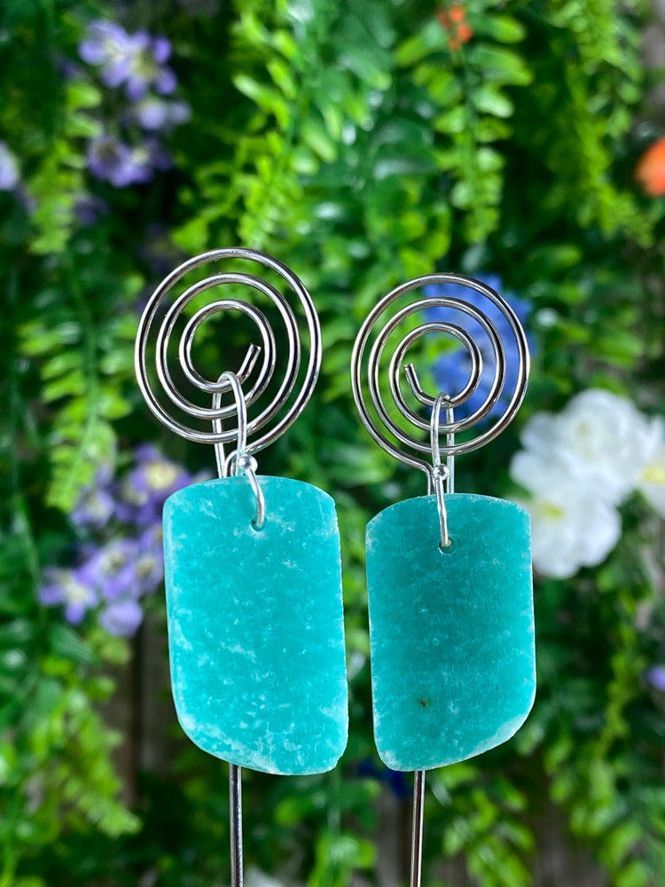 Amazonite Earrings