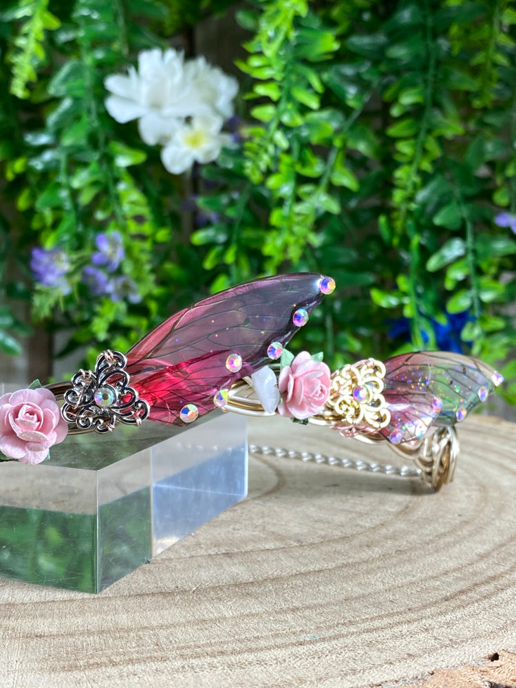 Ruby And Kunzite Butterfly Circlet