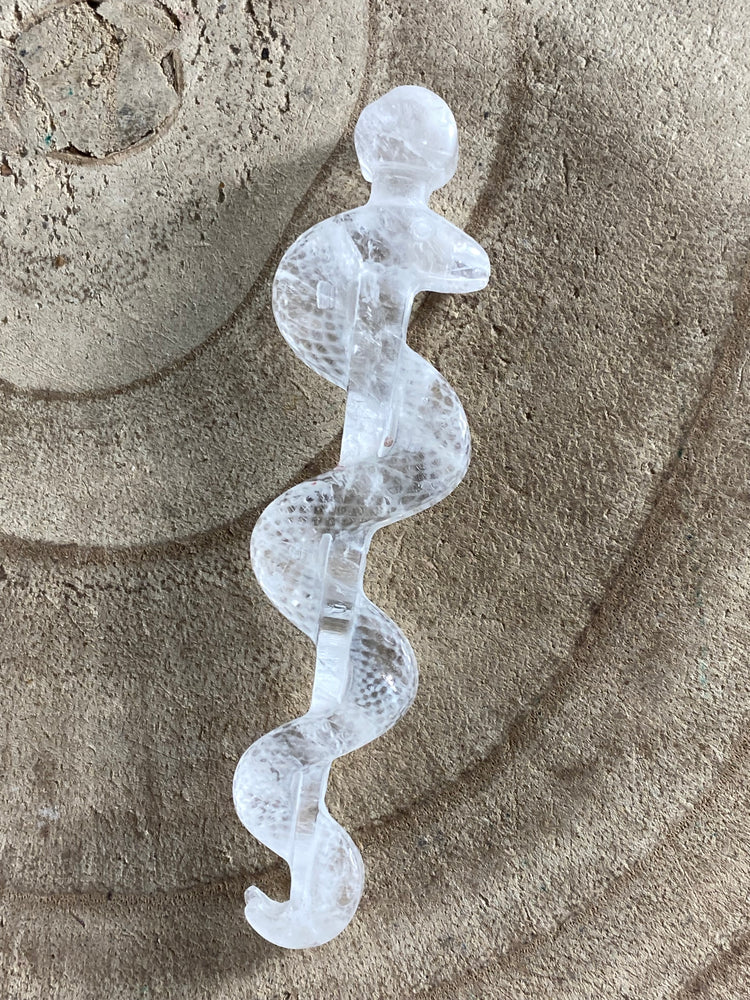 Clear Quartz Serpent