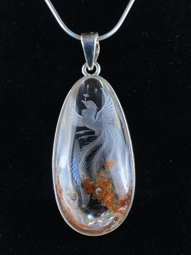 Phoenix Lodolite Pendant