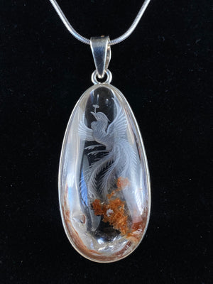 Phoenix Lodolite Pendant