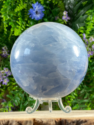 Blue Calcite Sphere