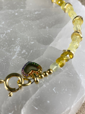 Yellow Opal Bracelet