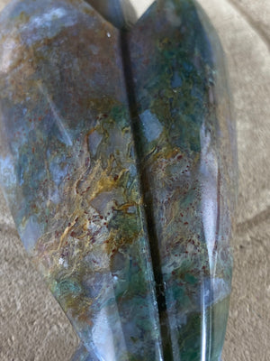 Moss Agate Angel