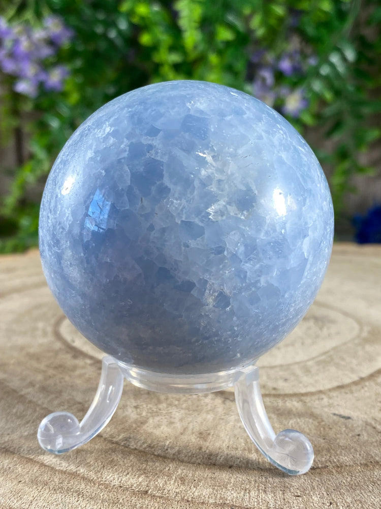 Blue Calcite Sphere