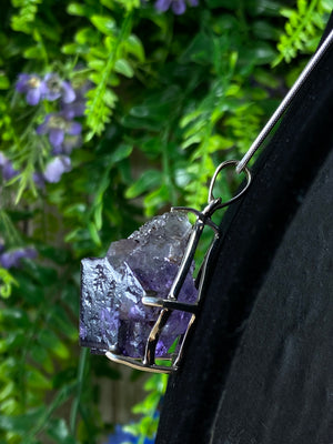 Natural Fluorite Pendant