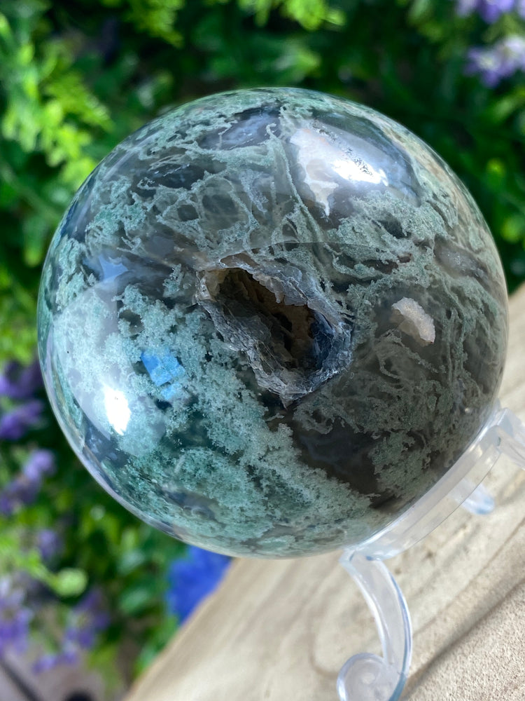 Moss Agate Sphere