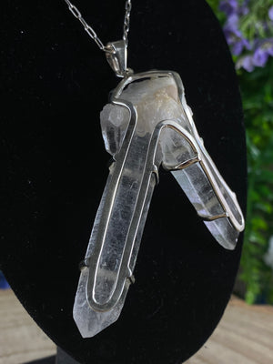 Columbian Lemurian Cross Pendant