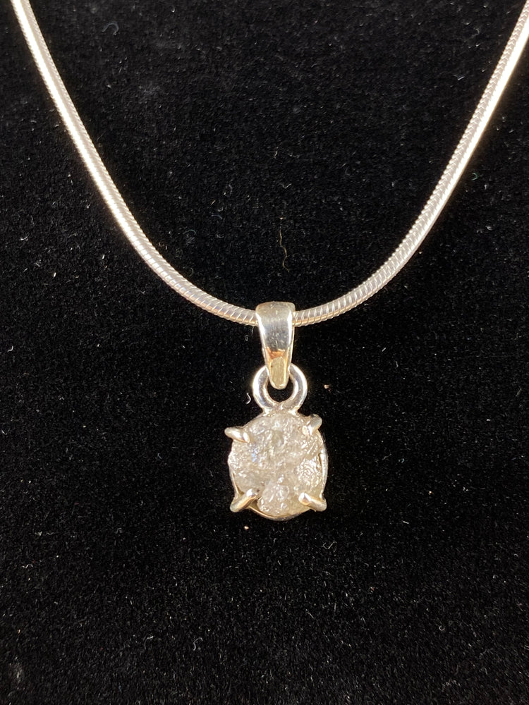 Raw Diamond Pendant