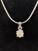 Raw Diamond Pendant